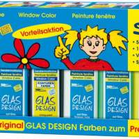 Window Color Glas Design Aktions-Set