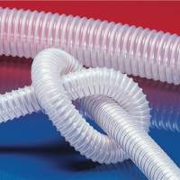Suction delivery hose AIRDUC® PE 362 FOOD ID 125mm OD 134mm L.10m