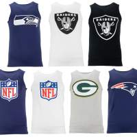 Sonderposten Clearing 1000 x NFL US Sport Fanatics Tank Muscle Shirts LA Raiders Green Bay Packers New England Patriots  XS S M